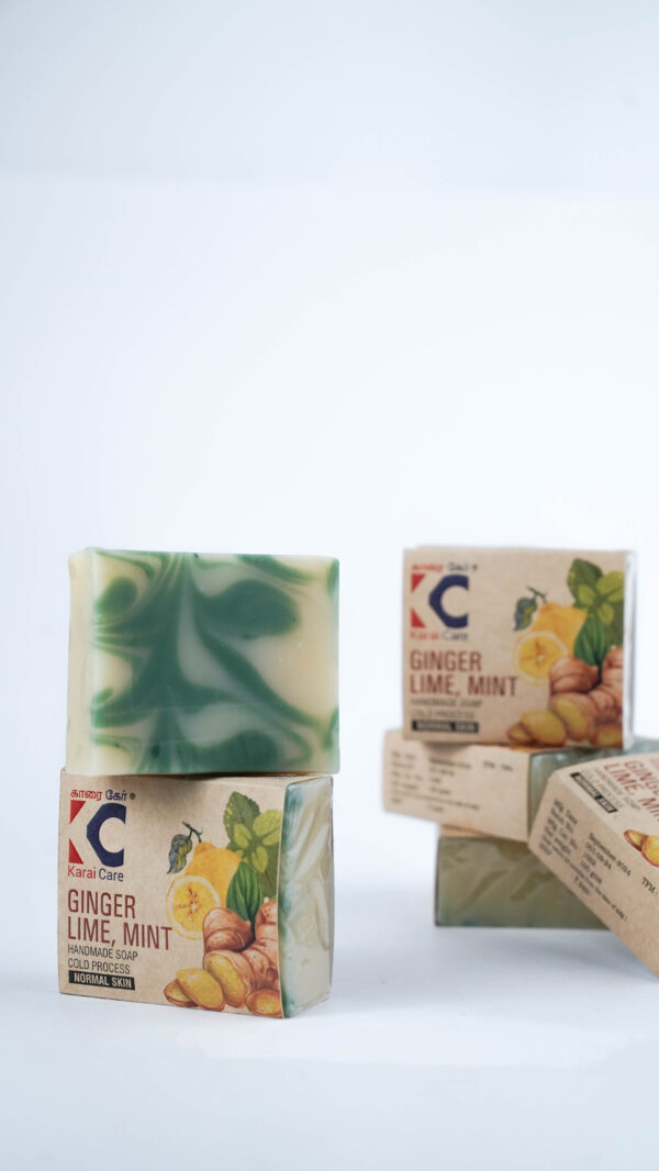 Ginger Lime Mint Energizing Soap