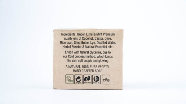 Ginger Lime Mint Energizing Soap